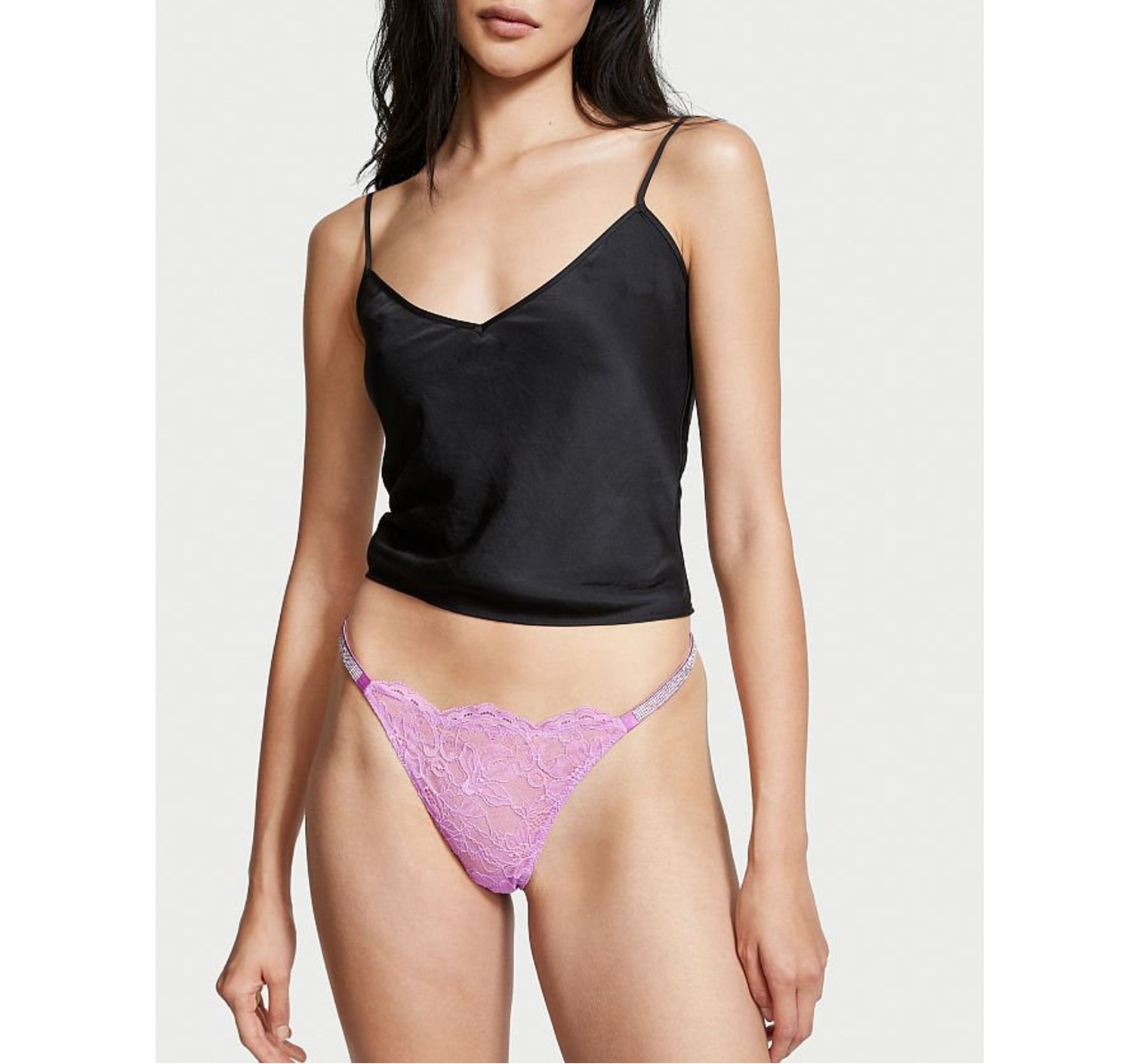 Трусики Very Sexy Lavander Lace Brazilian panty