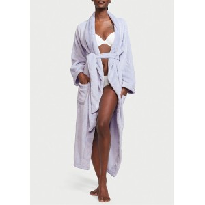 Халат Logo Long Cozy Robe Sky Blue