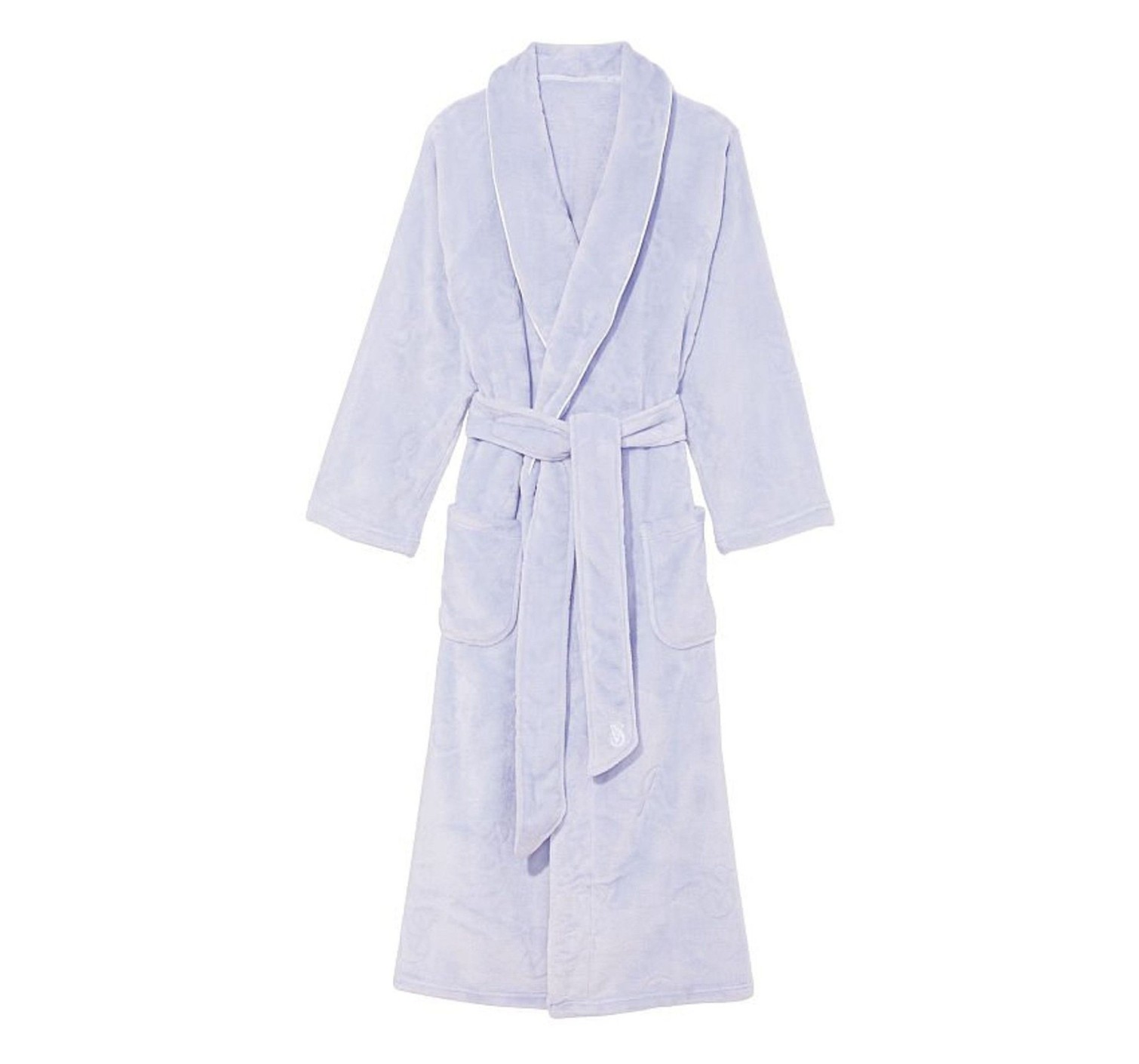 Халат Logo Long Cozy Robe Sky Blue