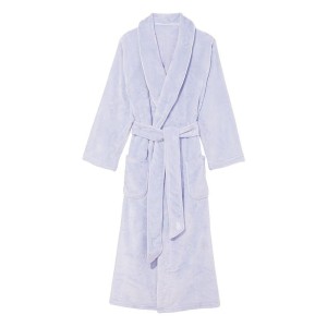 Халат Logo Long Cozy Robe Sky Blue
