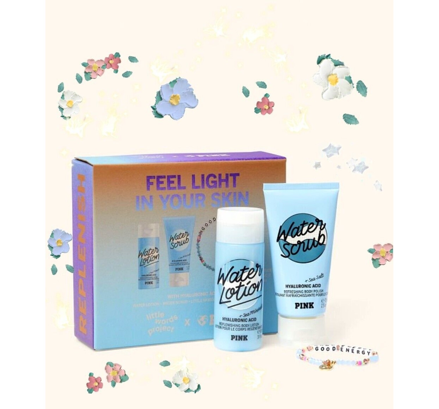 Подарунковий набір PINK Replenish - Water