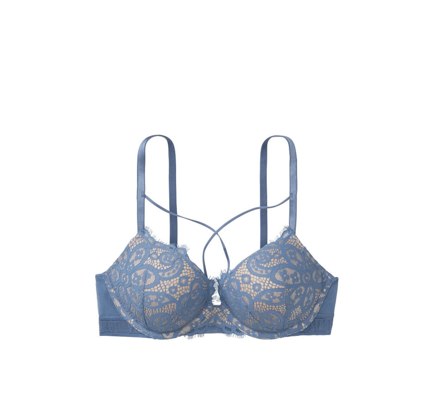 Бюстгальтер Victoria's Secret Very Sexy Bra Bombshell ADDS 2 CUP Sizes CROCHET LACE