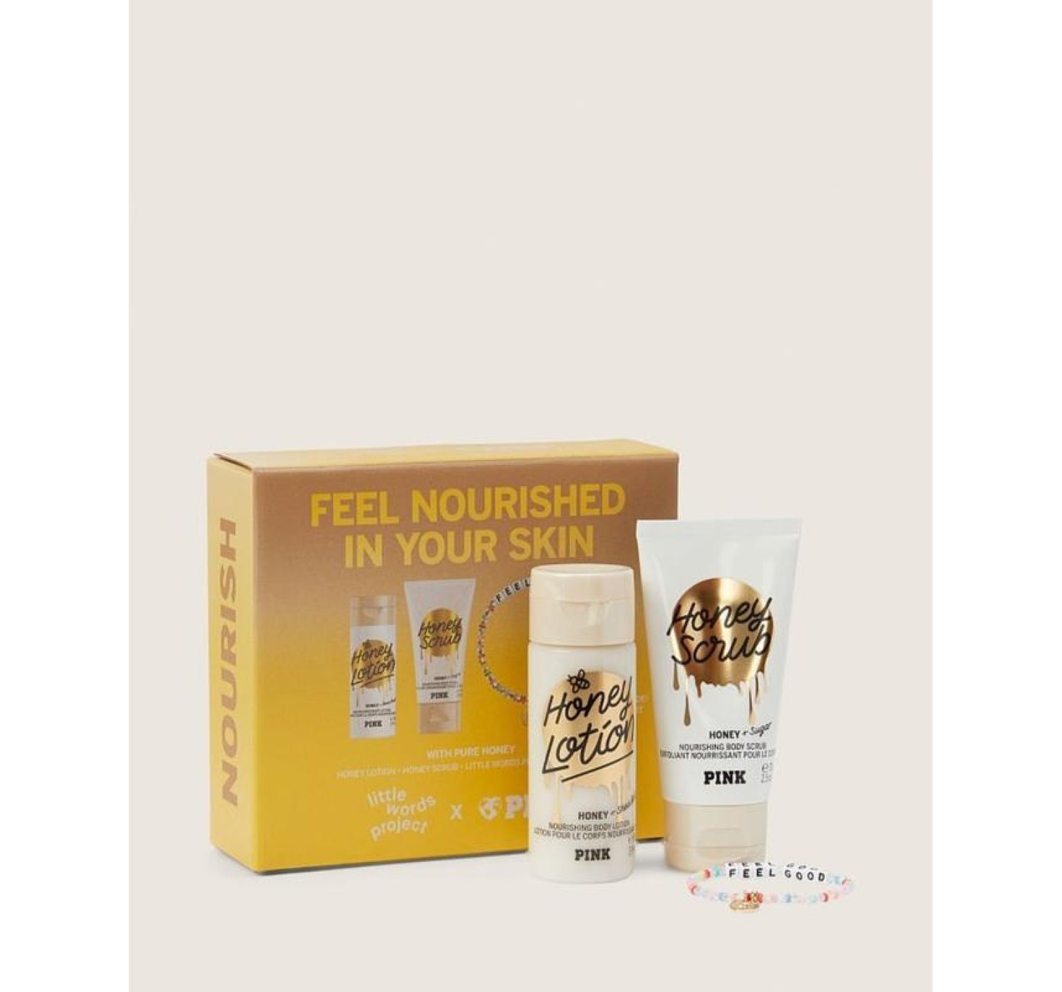 Подарочный набор PINK Nourish - Honey
