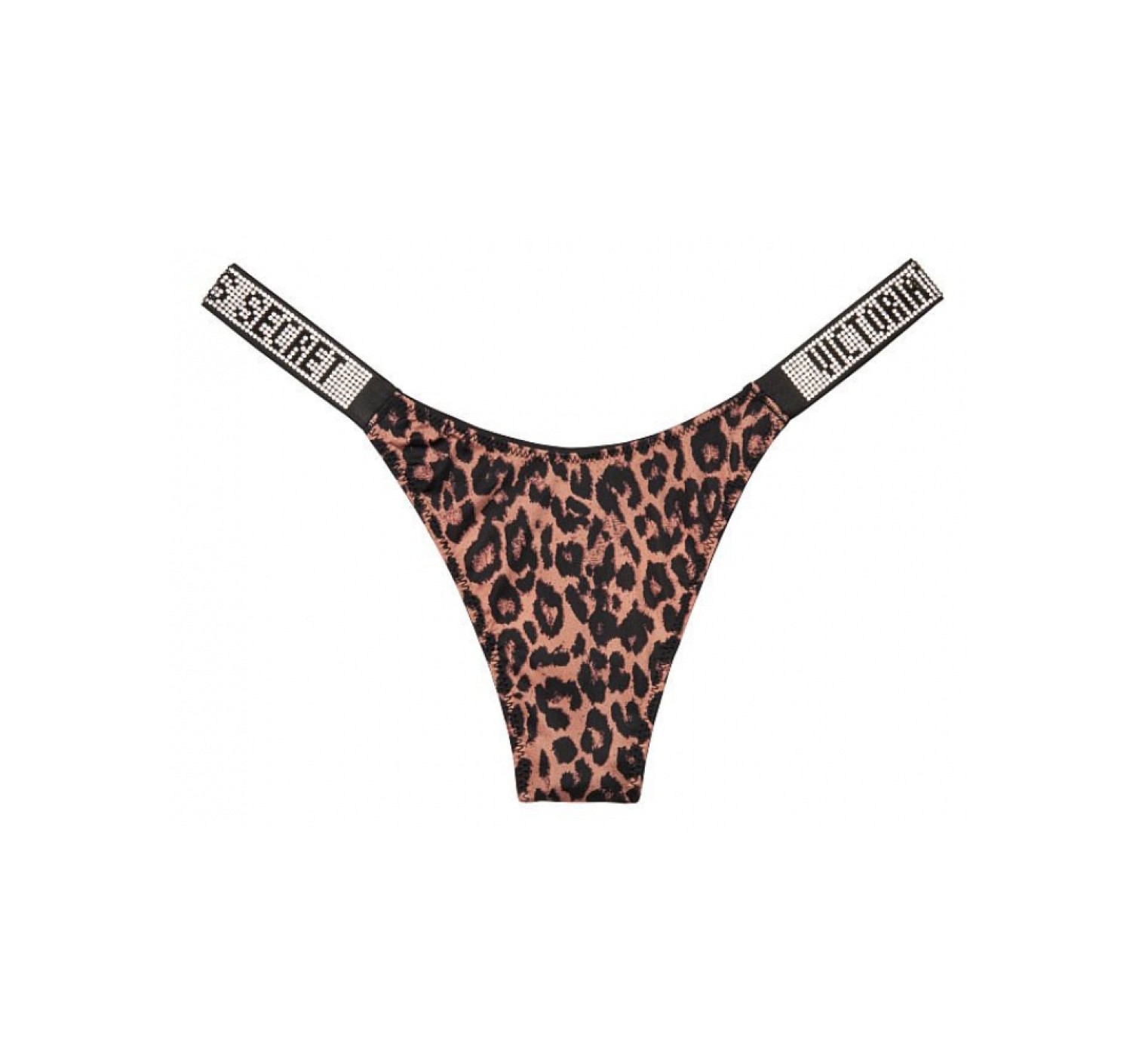 Комплект білизни VS Very Sexy Leopard Lace Shine Strap Push-up Bra set