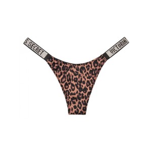 Комплект білизни VS Very Sexy Leopard Lace Shine Strap Push-up Bra set