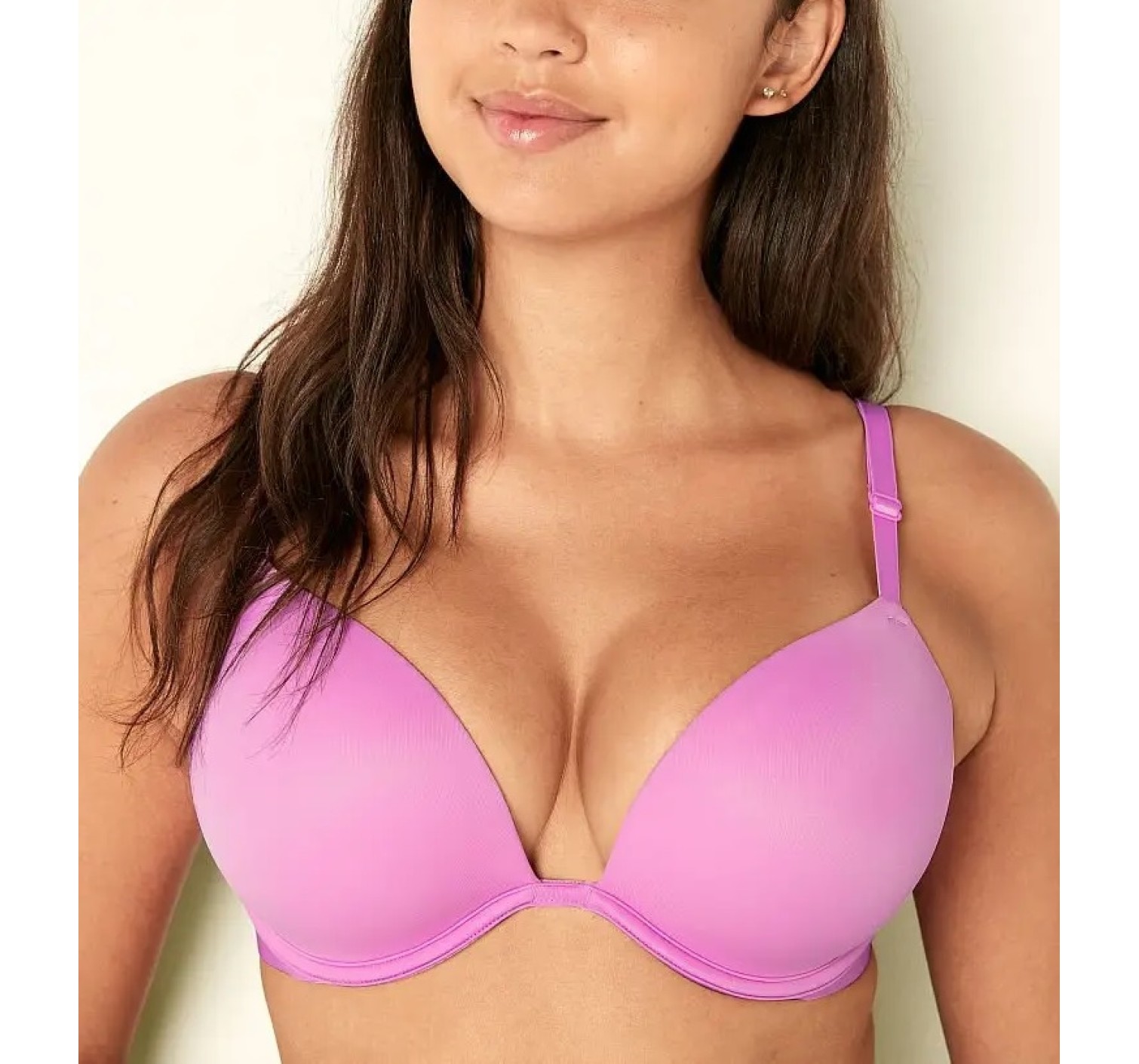 Бюстгальтер PINK super push up Rose bra