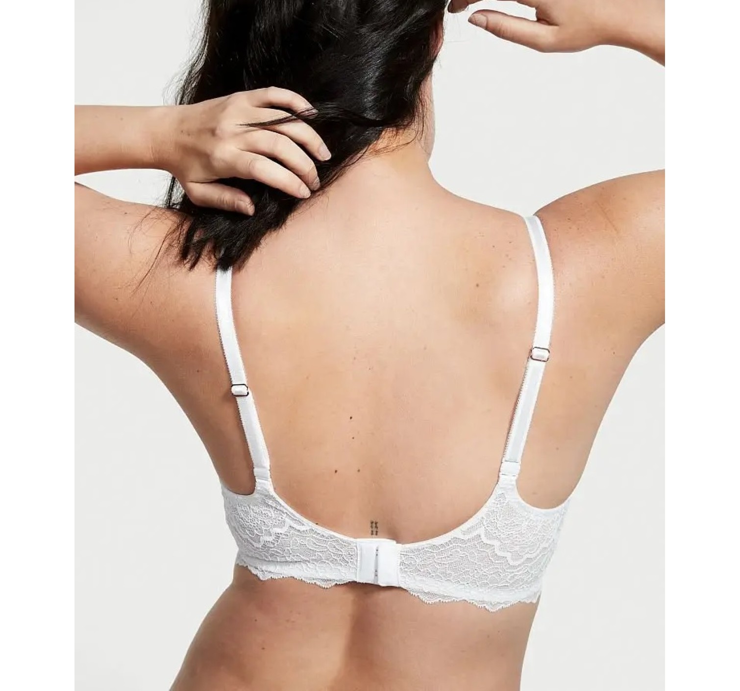 Комплект Dream Angels White Floral Lace Push Up Bra Set