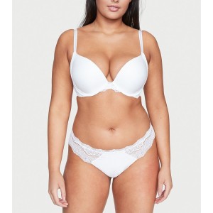 Комплект Dream Angels White Floral Lace Push Up Bra Set