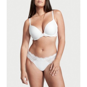 Комплект Dream Angels White Floral Lace Push Up Bra Set
