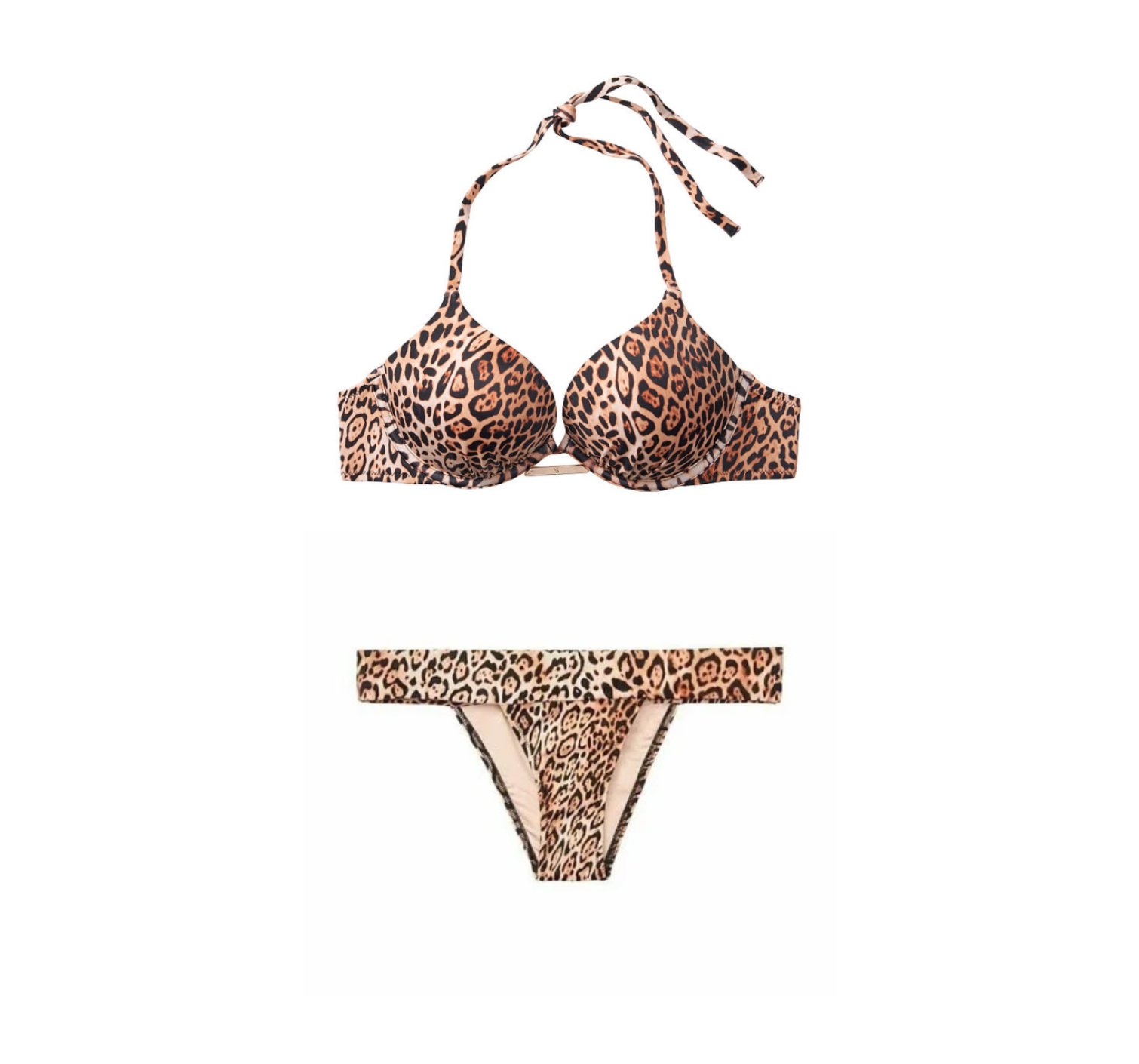 Купальник VS Bali Bombshell Push-Up Leopard