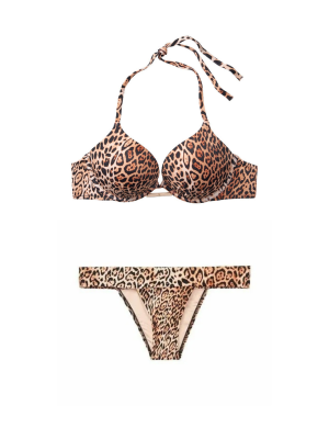 Купальник VS Bali Bombshell Push-Up Leopard