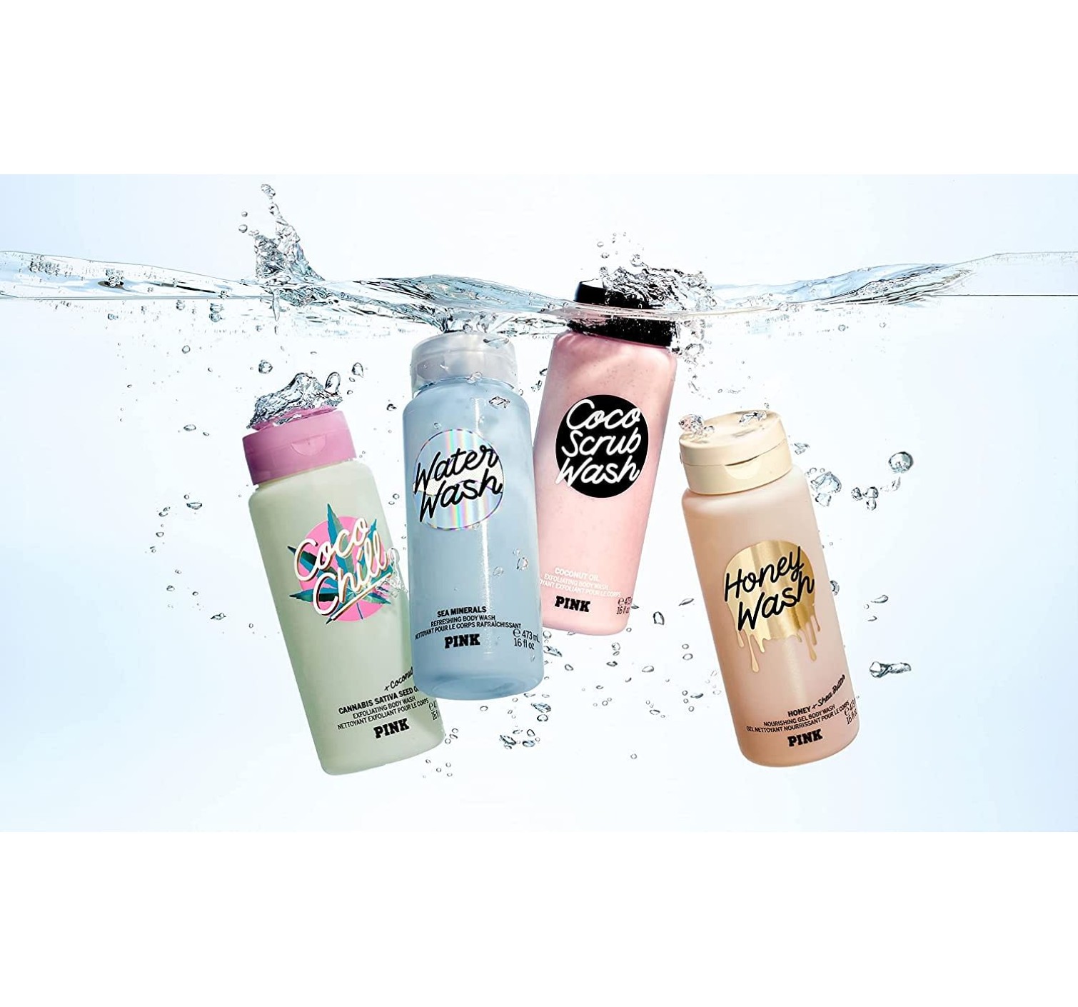 Гель для душу Coco Scrub Wash PINK Victoria's Secret