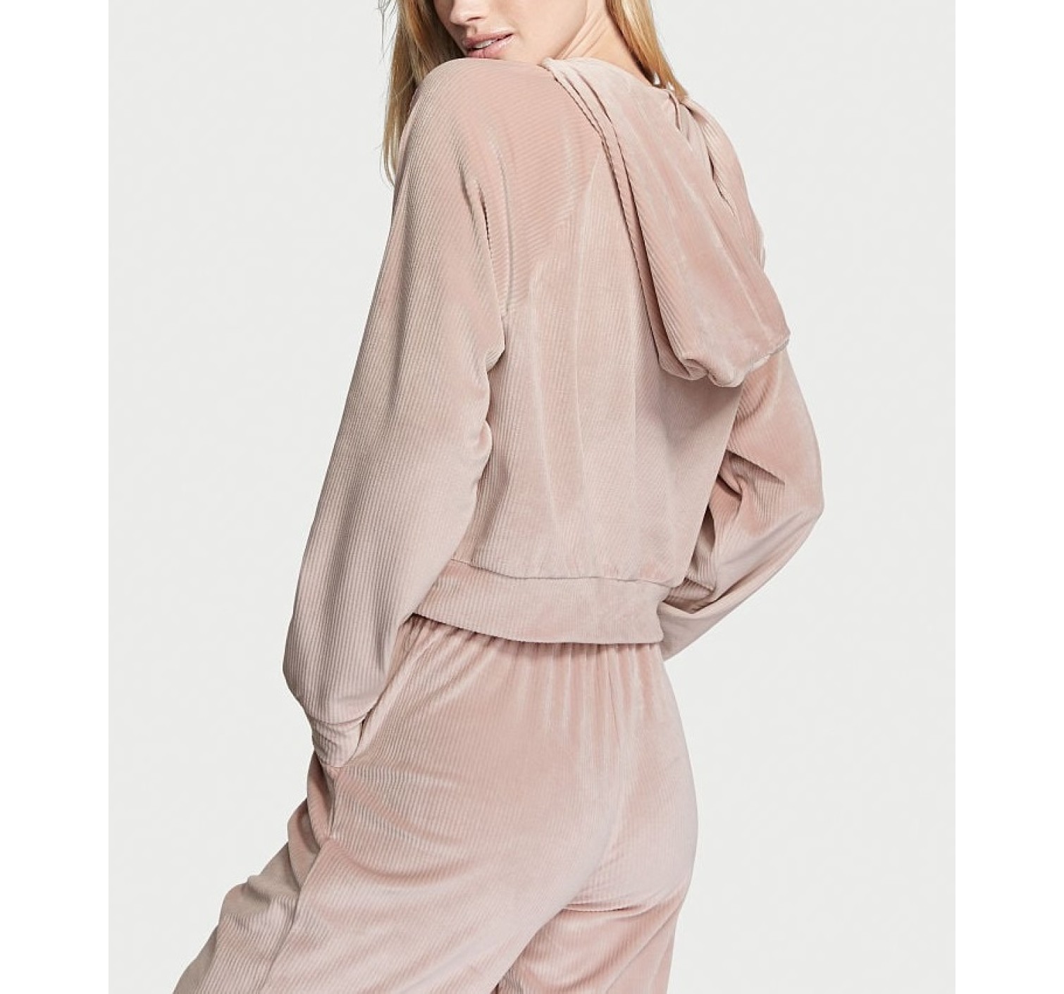 Велюровый костюм Ribbed Velour French Mauve