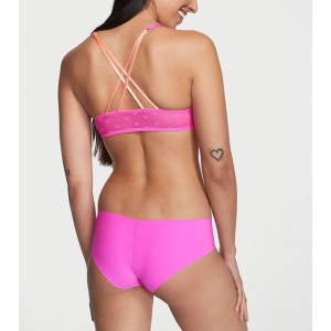 Трусики No show Cheeky Panty Lace Detail Pink Berry