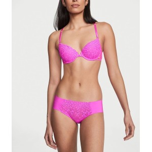 Трусики No show Cheeky Panty Lace Detail Pink Berry