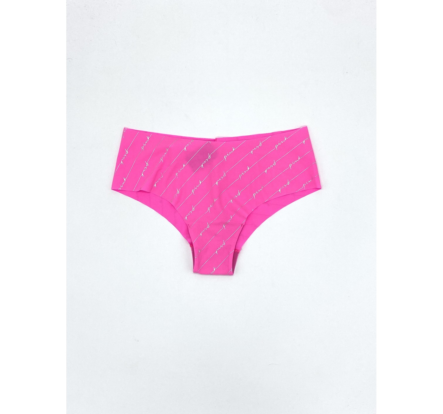 Трусики PINK Shimmer Logo No Show Cheeky Panty