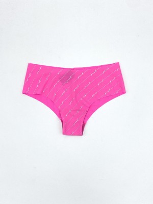 Трусики PINK Shimmer Logo No Show Cheeky Panty