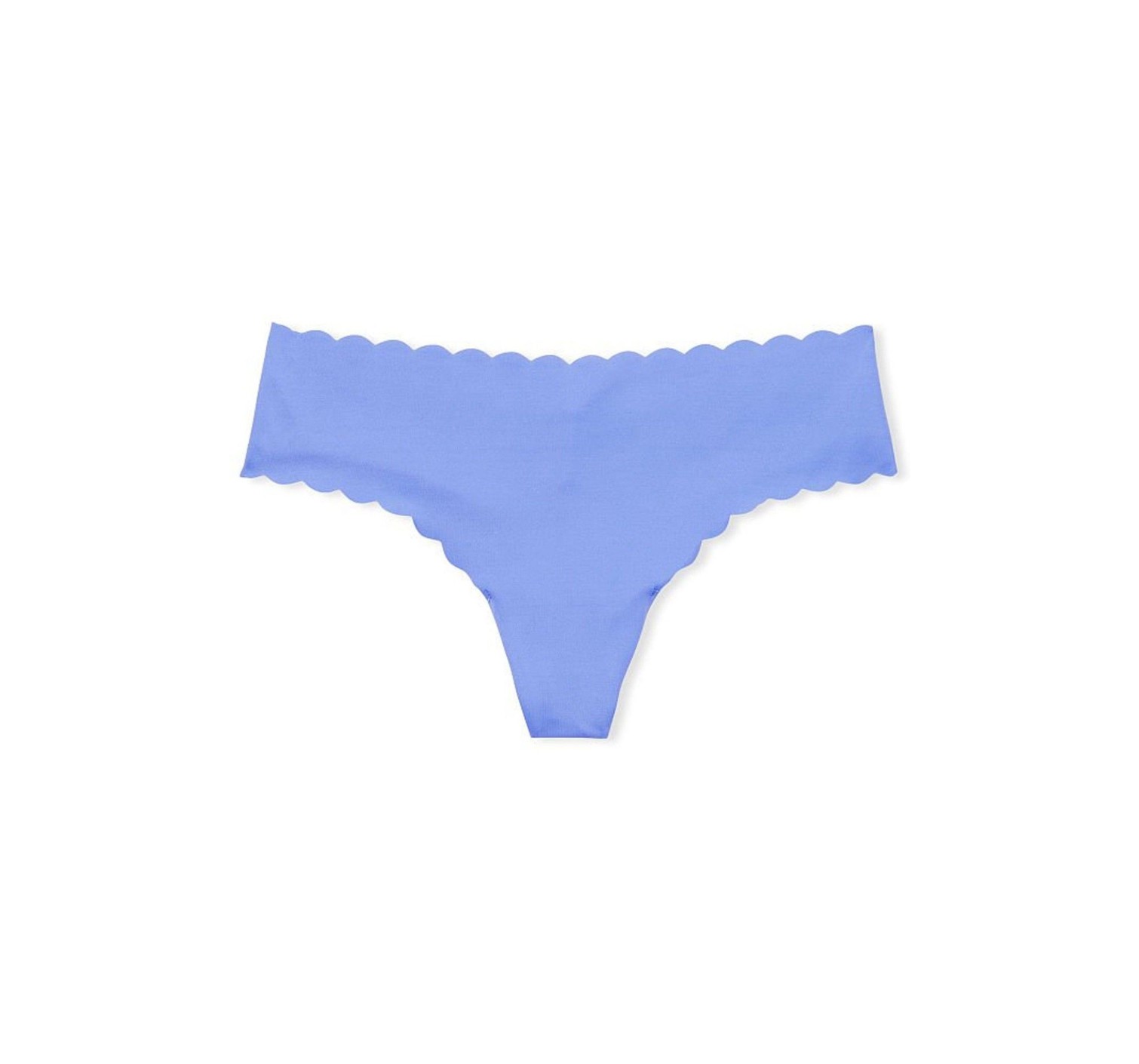 Трусики No Show Thong Panty Ruffle Blue