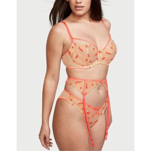 Комплект Wicked Unlined Heart Embroidery Balconette Bra Set