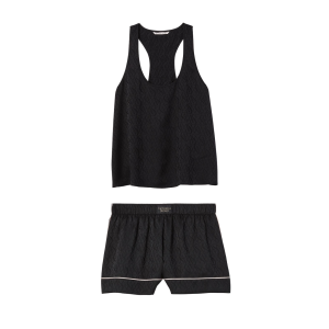 Пижама Short Cami PJ Set Black logo