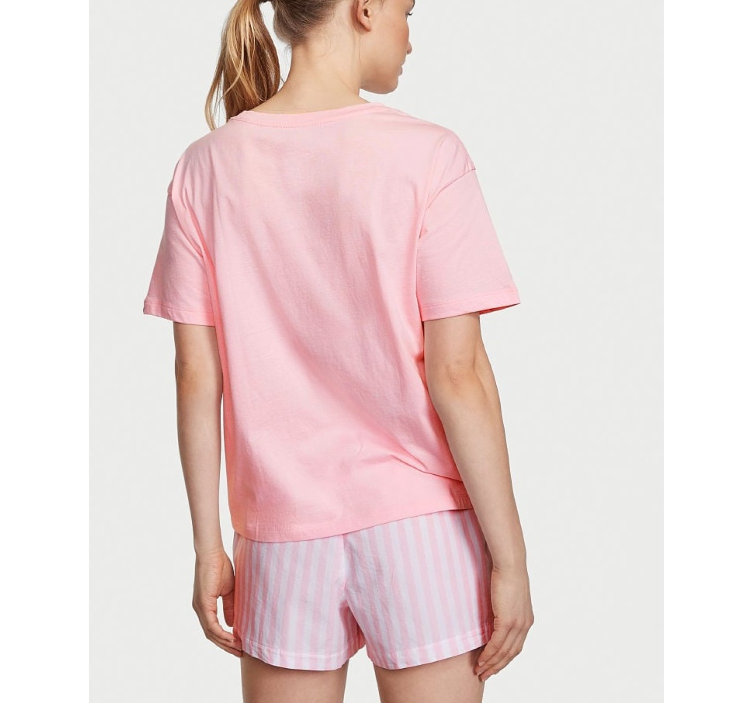 Піжама Cotton Short Tee-jama Set Pretty Blossom Bold Stripe