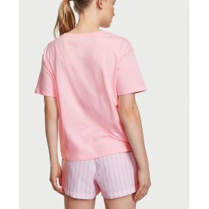 Піжама Cotton Short Tee-jama Set Pretty Blossom Bold Stripe