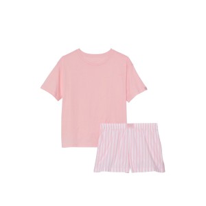 Піжама Cotton Short Tee-jama Set Pretty Blossom Bold Stripe