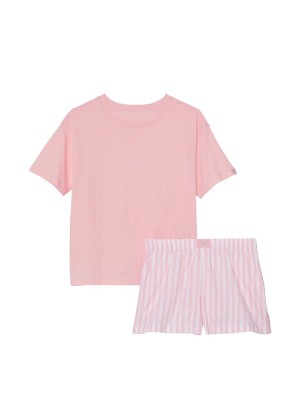 Пижама Cotton Short Tee-jama Set Pretty Blossom Bold Stripe