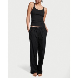 Пижама Cotton Tank Tee-jama Set Black