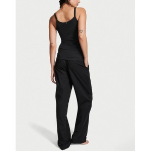 Пижама Cotton Tank Tee-jama Set Black