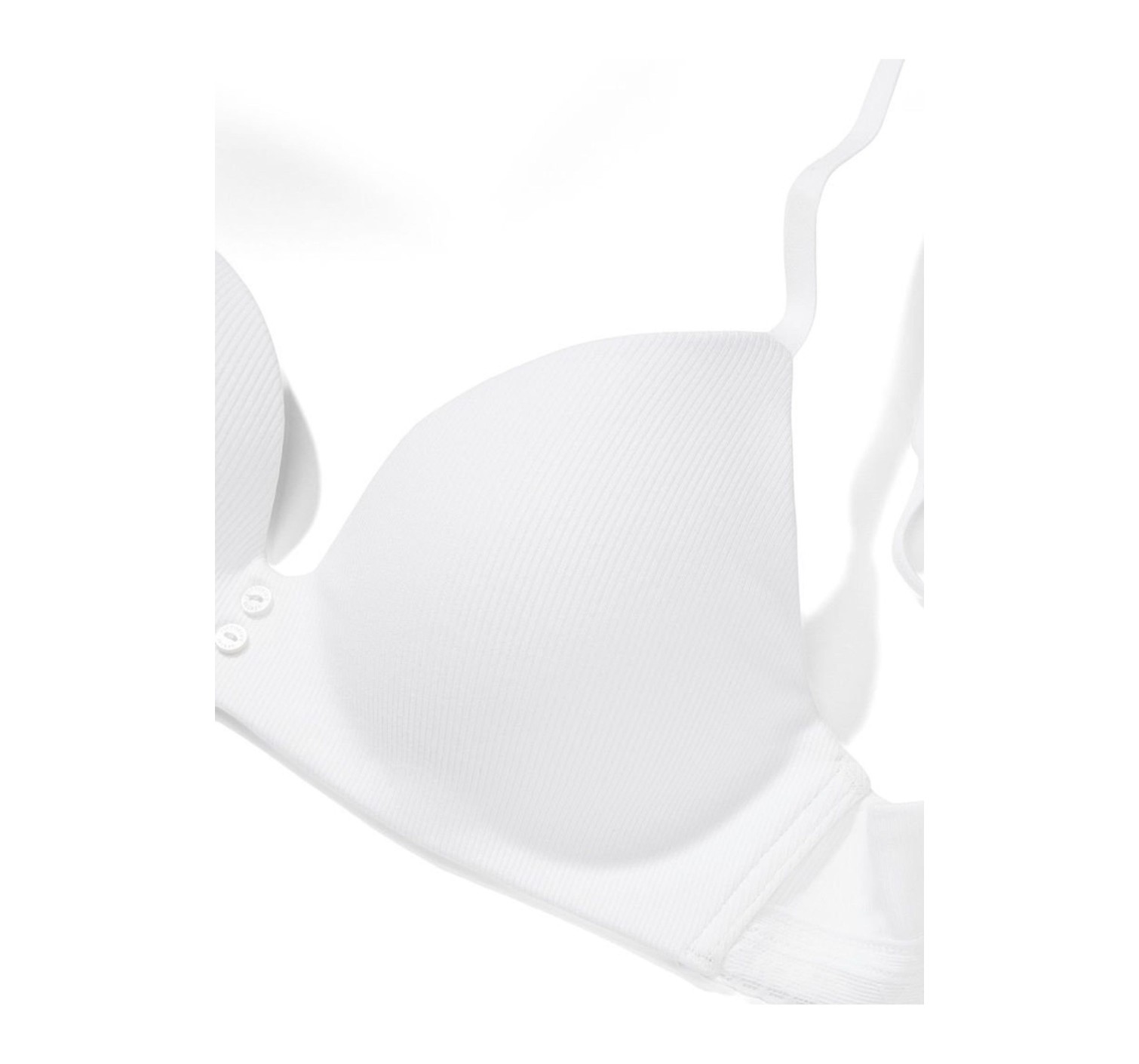 Бюстгальтер Ribbed Lightly Lined Non Wired T-Shirt Bra White Set