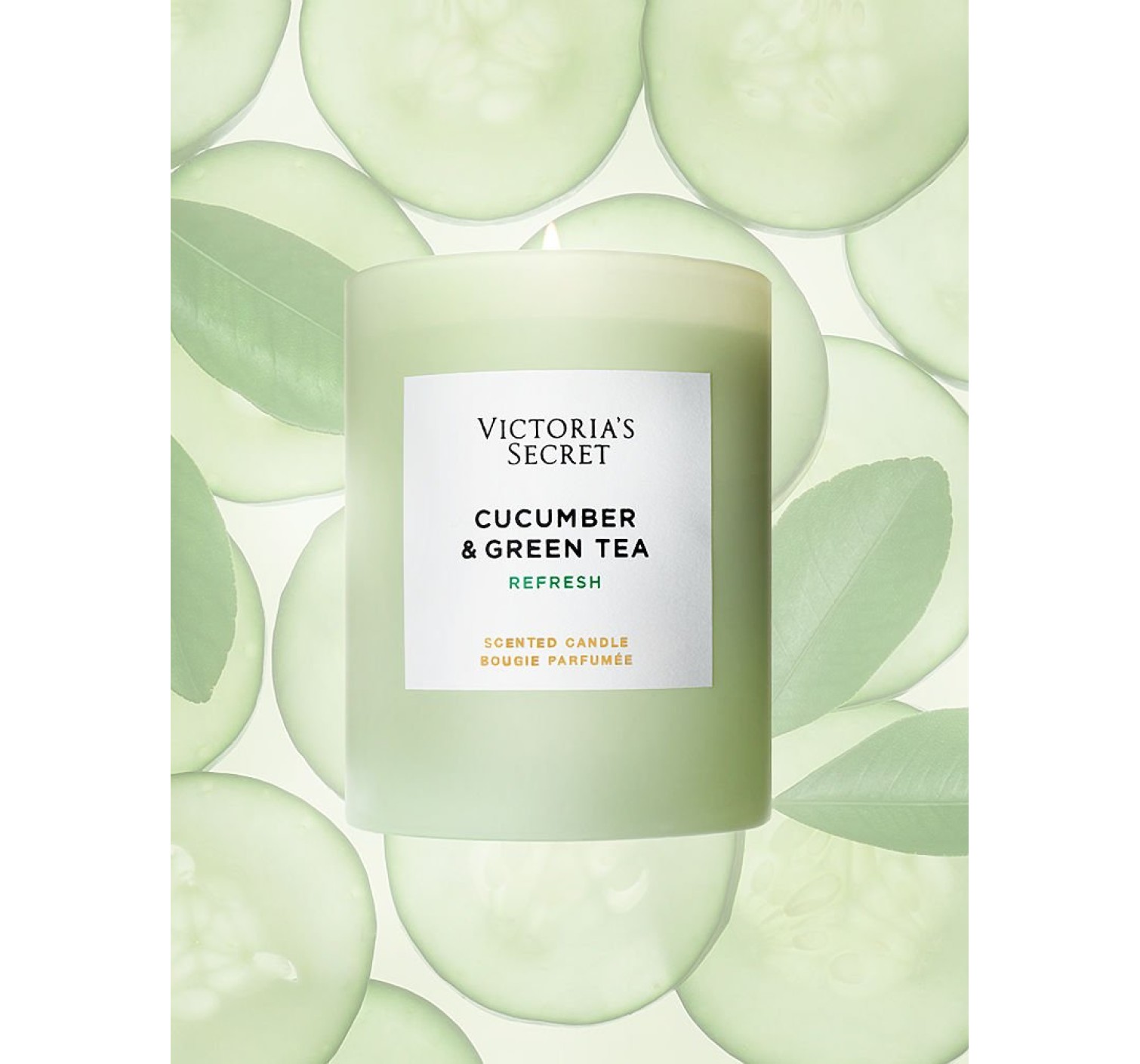 Свеча Candle Cucumber green tea REFRESH