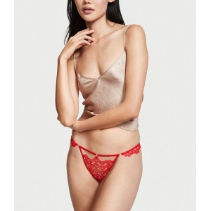Комплект Sweetheart Lace Open Cup Halter Lipstick Bra Set