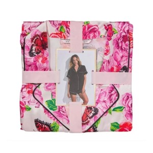 Сатинова піжама Satin Short Pj set Roses Print