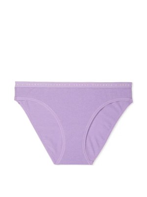 Трусики Stretch Cotton Bikini Panty Lavender Logo