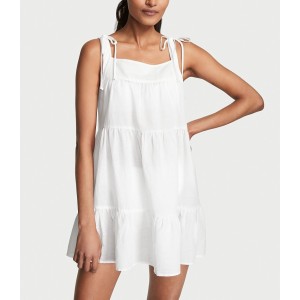 Сукня Tiered Mini Dress Coverup White