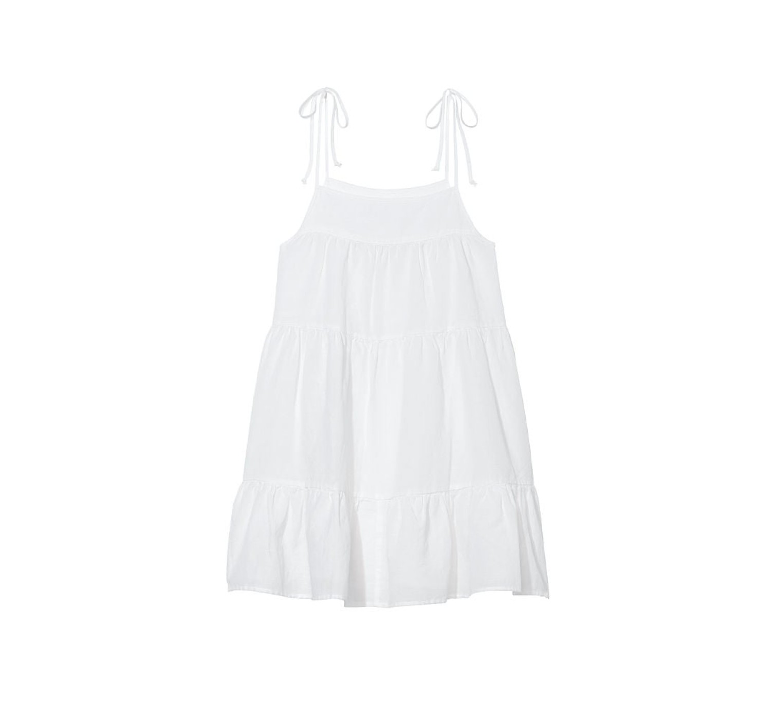 Сукня Tiered Mini Dress Coverup White