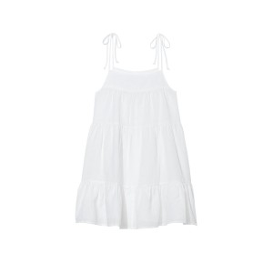 Сукня Tiered Mini Dress Coverup White