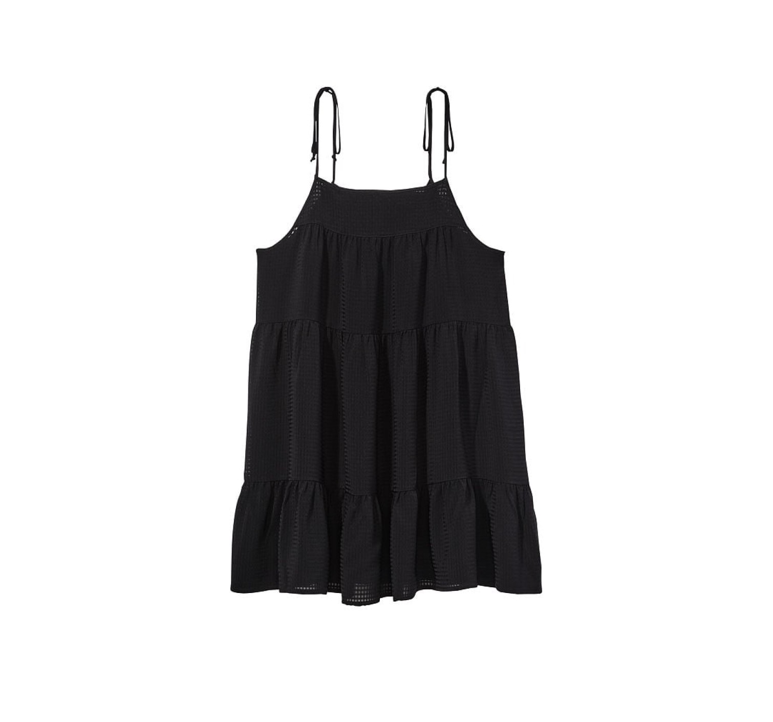 Сукня Tiered Mini Dress Coverup Black
