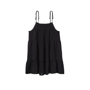 Сукня Tiered Mini Dress Coverup Black