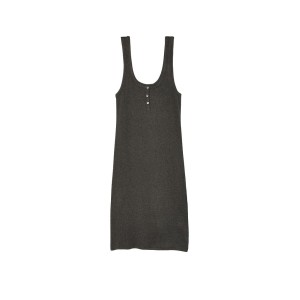 Нічна сукня Ribbed Modal Tank Sleepshirt Grey