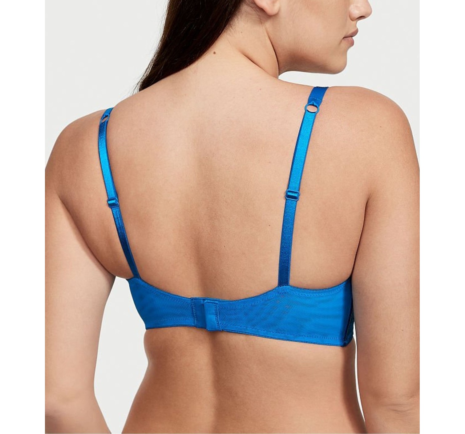 Комплект білизни Add 2 Cups Shine Strap Lace Push Up Bra Blue Set