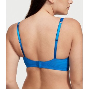 Комплект білизни Add 2 Cups Shine Strap Lace Push Up Bra Blue Set