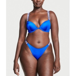 Купальник Shine Strap Bombshell Push-Up Blue Oar Logo Set