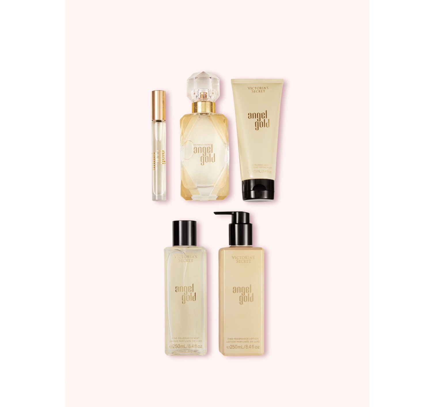 Подарунковий набір AngeL Gold 5 Piece Giftset