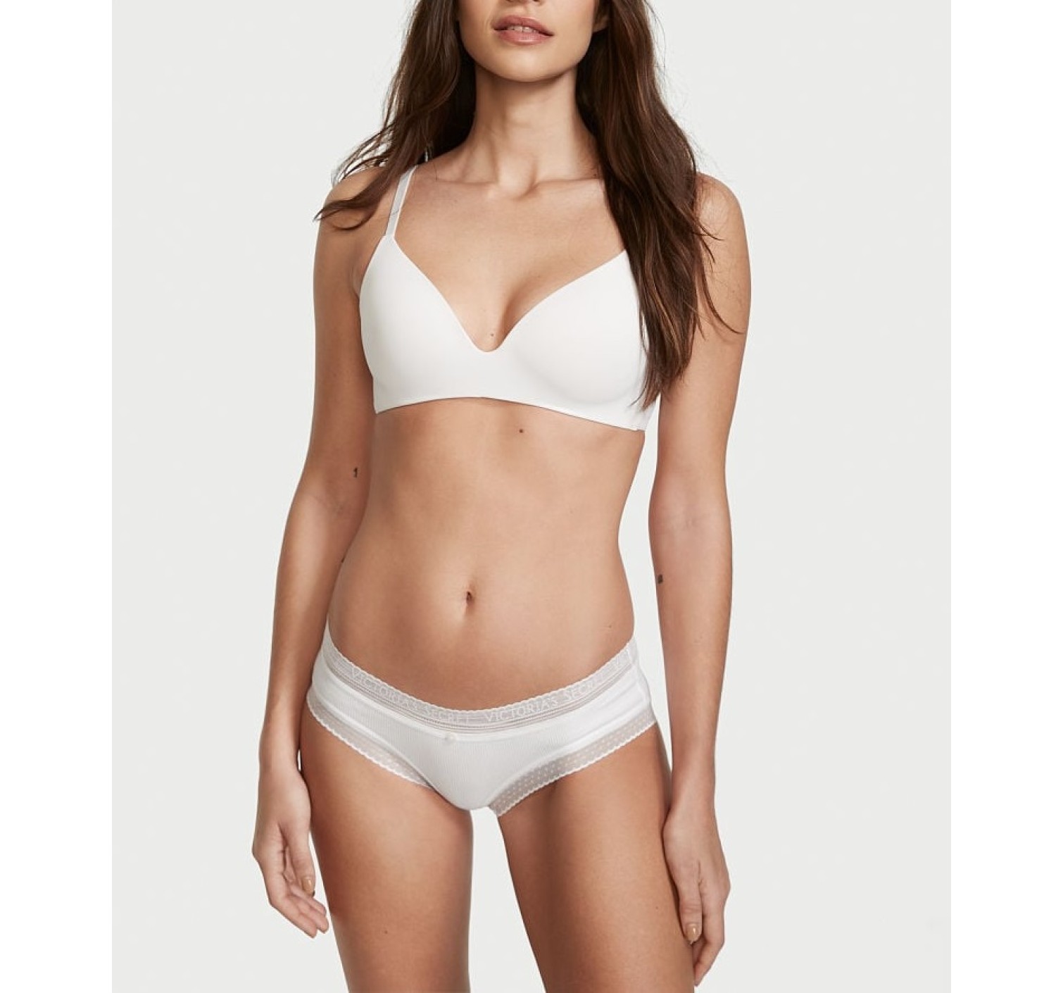 Комплект T-shirt Lightly lined wireless white Set