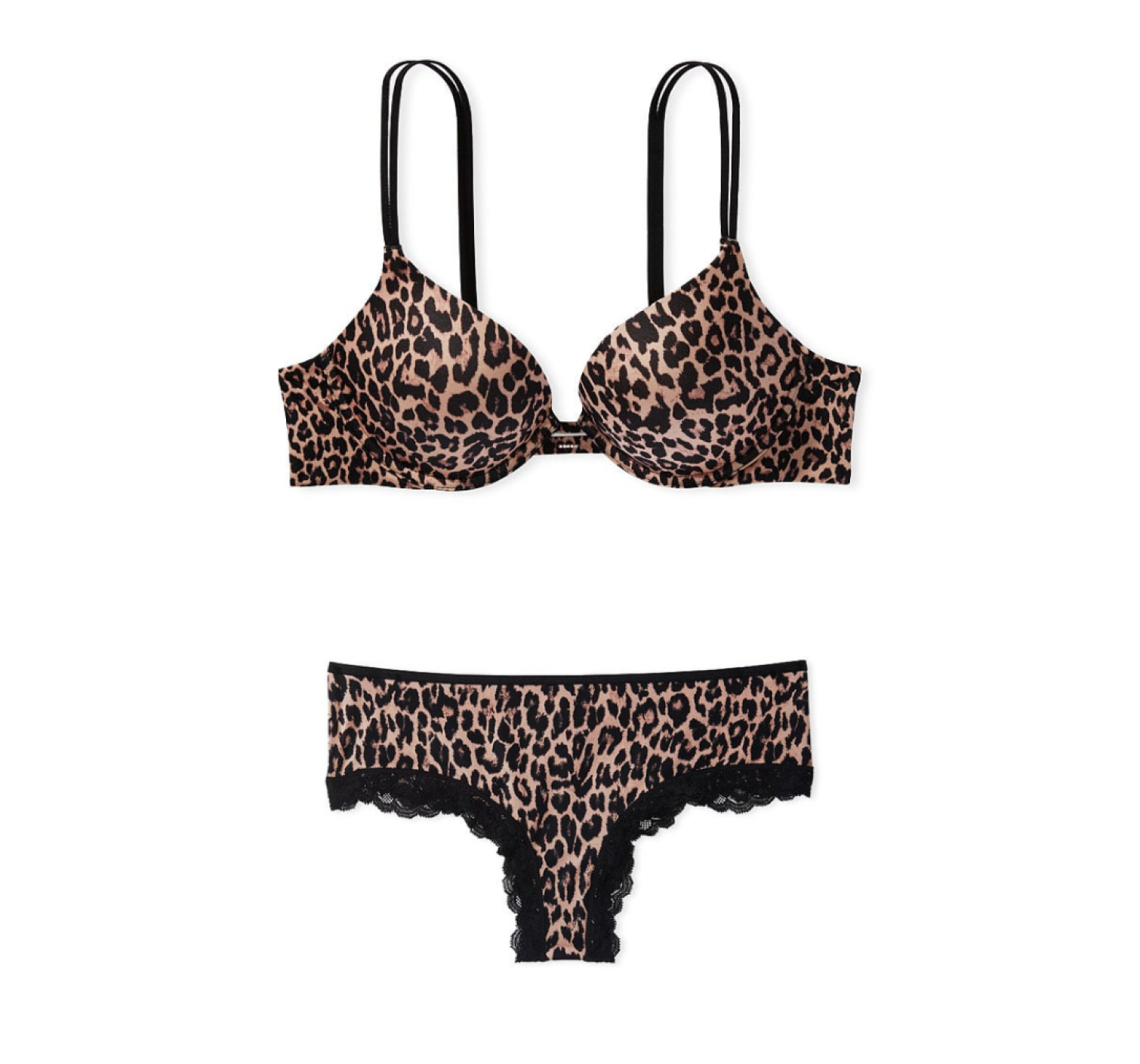 Комплект VERY SEXY Push-Up Bra Sexy Leopard Print Set