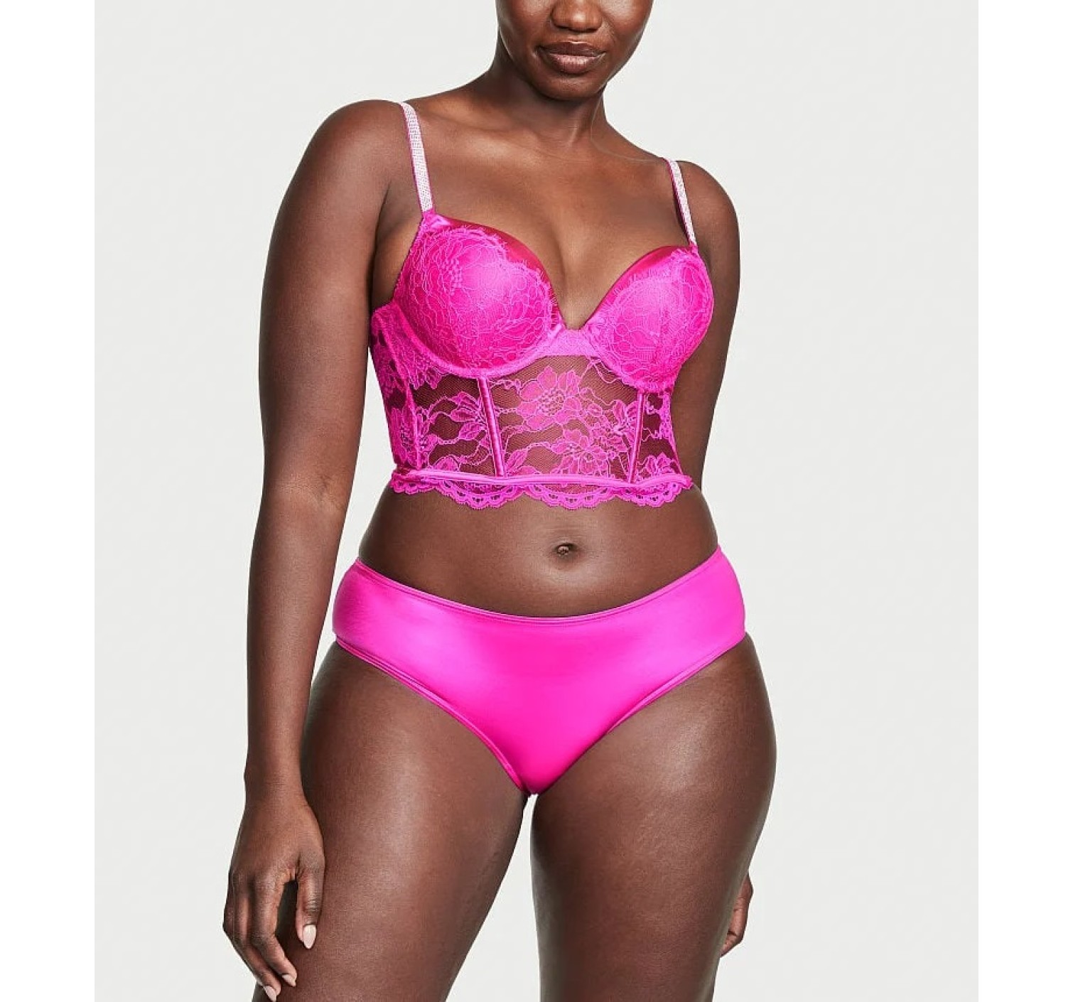 Трусики Heart Back Cheeky Panty Fuchsia Frenzy
