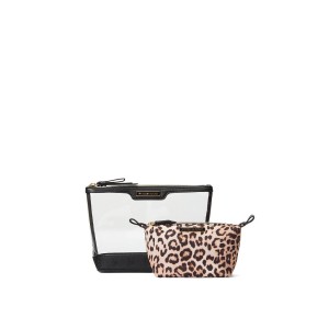 Косметичка 2 в 1 AM PM Beauty Bag Duo Luxe Leopard