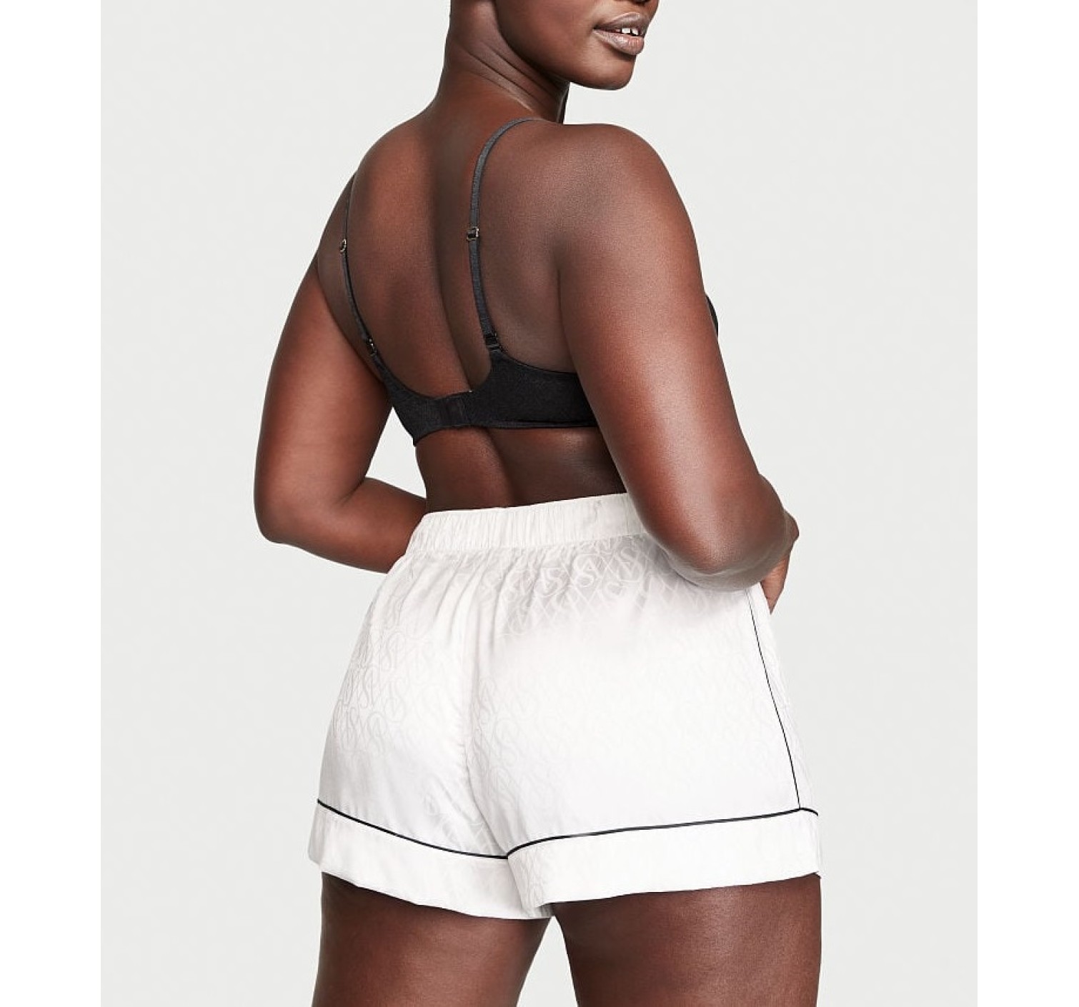 Піжама Short Cami PJ Set White logo